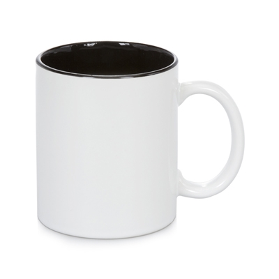 12 oz White Camper Mug