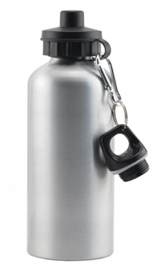 600 ml Aluminum Sport Bottle - Silver – Blank Sublimation Mugs